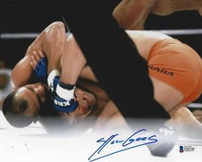 Allan Goes Signed 8x10 Photo BAS Beckett COA UFC Pride FC 4 v Kazushi Sakuraba 1