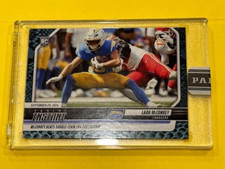 Ladd McConkey 2024 Panini Instant NFL #64 Blue Viper 1/1 ROOKIE RC Chargers