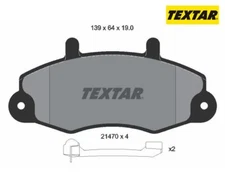 Brake Pad Set, Disc Brake Textar 2147002 for Ford
