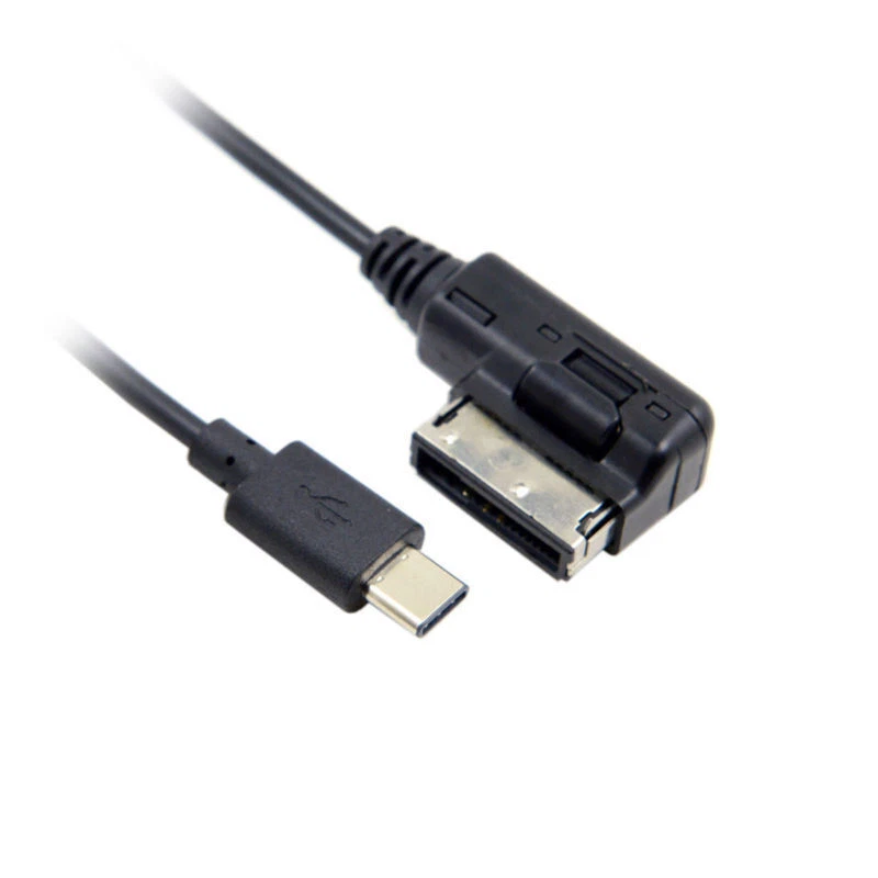 Media In AMI MMI USB-C 3.1 Charge Adapter Cable For Car VW AUDI 2014 A4 A6 A8 - Image 3 of 4