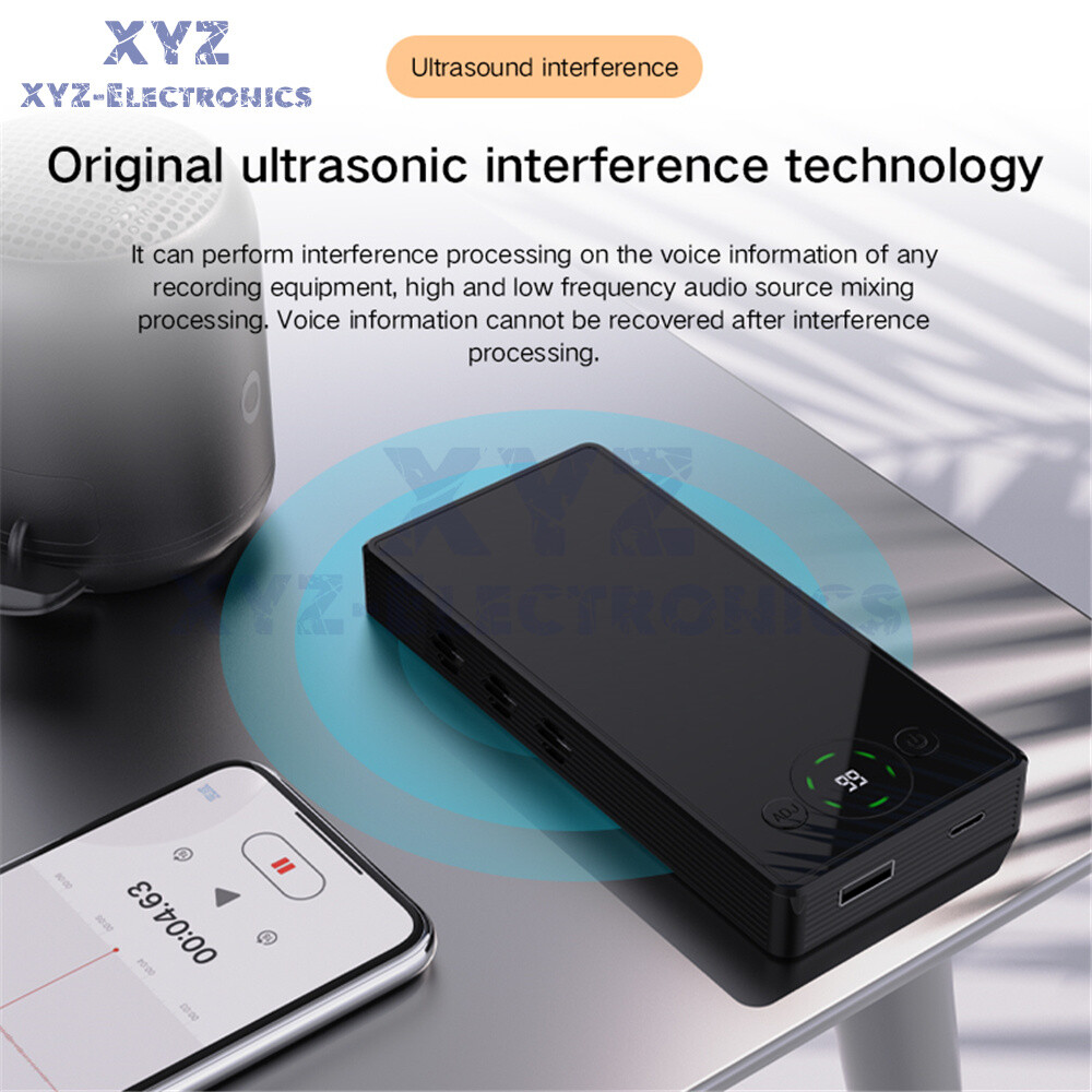 5X Device Antieavesdropping Portable Interference Shield Device