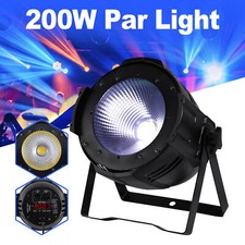COB LED Spotlights 200W Warm  Cold White Par Light Stage Light