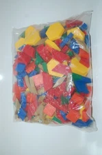 ETA Cuisenaire Pattern Blocks, Set/250 Plastic 6 Color Teaching Manipulative...