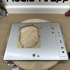 Vintage Lenco L85 Turntable Parts - Chassis Frame Plinth Skirt Rope Plate