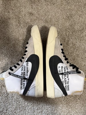 Nike Off-White x Blazer Mid the Ten Size 12 887223259121| eBay