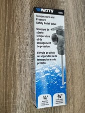 Watts 100XL 3/4" Temperature & Pressure Relief Valve – New – Free Shipping