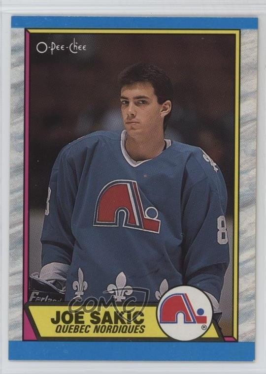 1989-90 O-Pee-Chee Joe Sakic #113 HOF 09jb