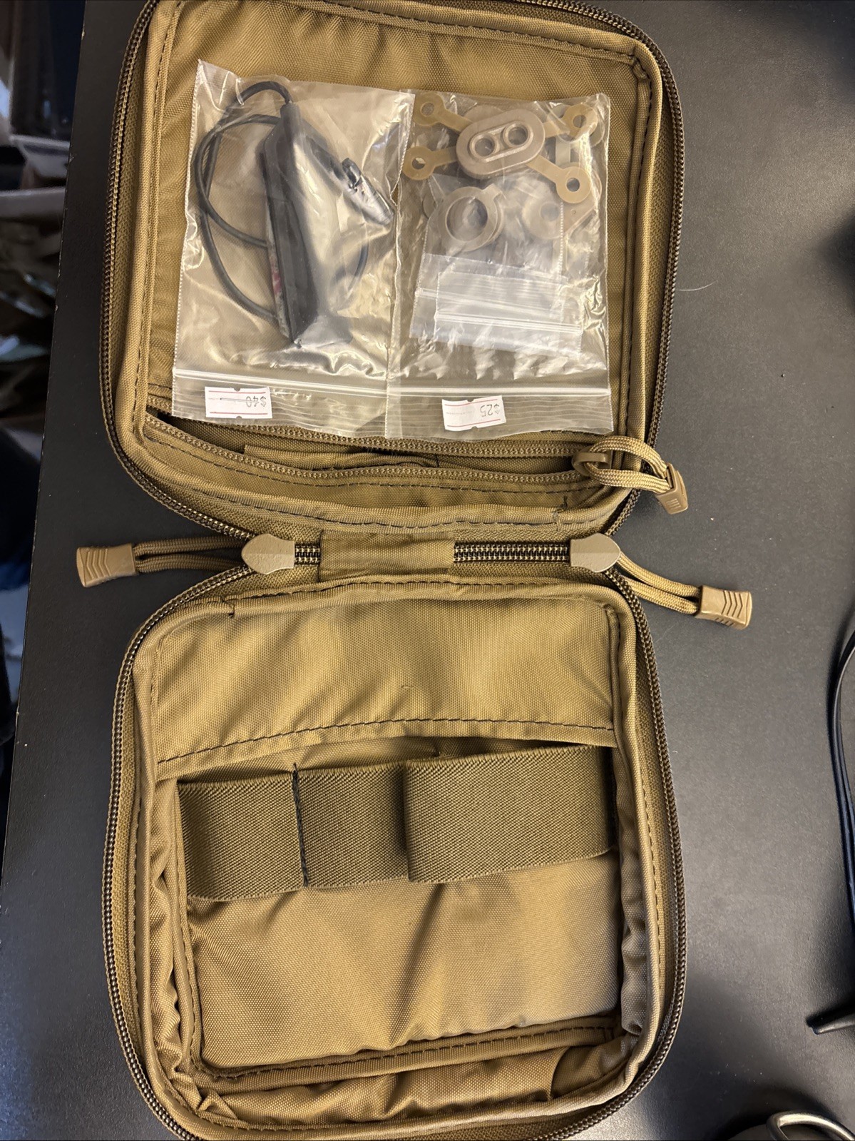 INSIGHT SOCOM ACCESSORY PADDED CARRY CASE POUCH L3 AN/PEQ-15 ATPIAL PARTS TAN