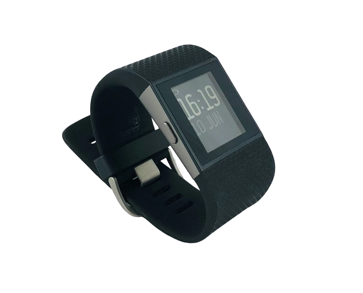Fitbit Surge Super Watch Smartwatch Fitnesstracker Größe S Schwarz