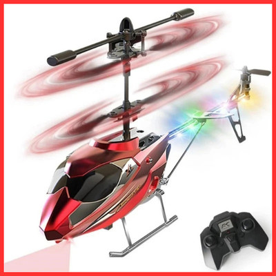 RC Hubschrauber 2.4G mit LED Licht | One-Key Takeoff Indoor Fernbedienung Spielzeug Geschenk