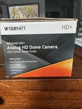 Wisenet HD+ HCD-6070R/6080R/7070R Analog Dome Camera 