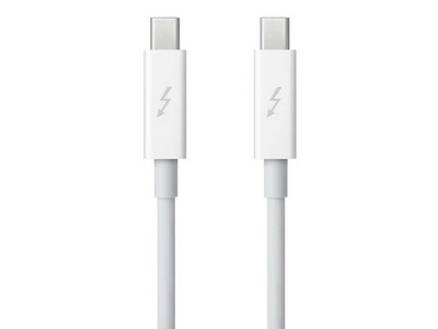 Genuine / Official Apple Thunderbolt 2 Cable - 0.5 m - White - New