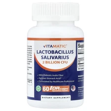 Lactobacillus Salivarius, 2 Billion CFU, 60 DRCaps®