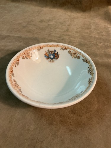Lamberton China The Rice hotel Houston Texas Sm bowl restaurant Ware Porcelain