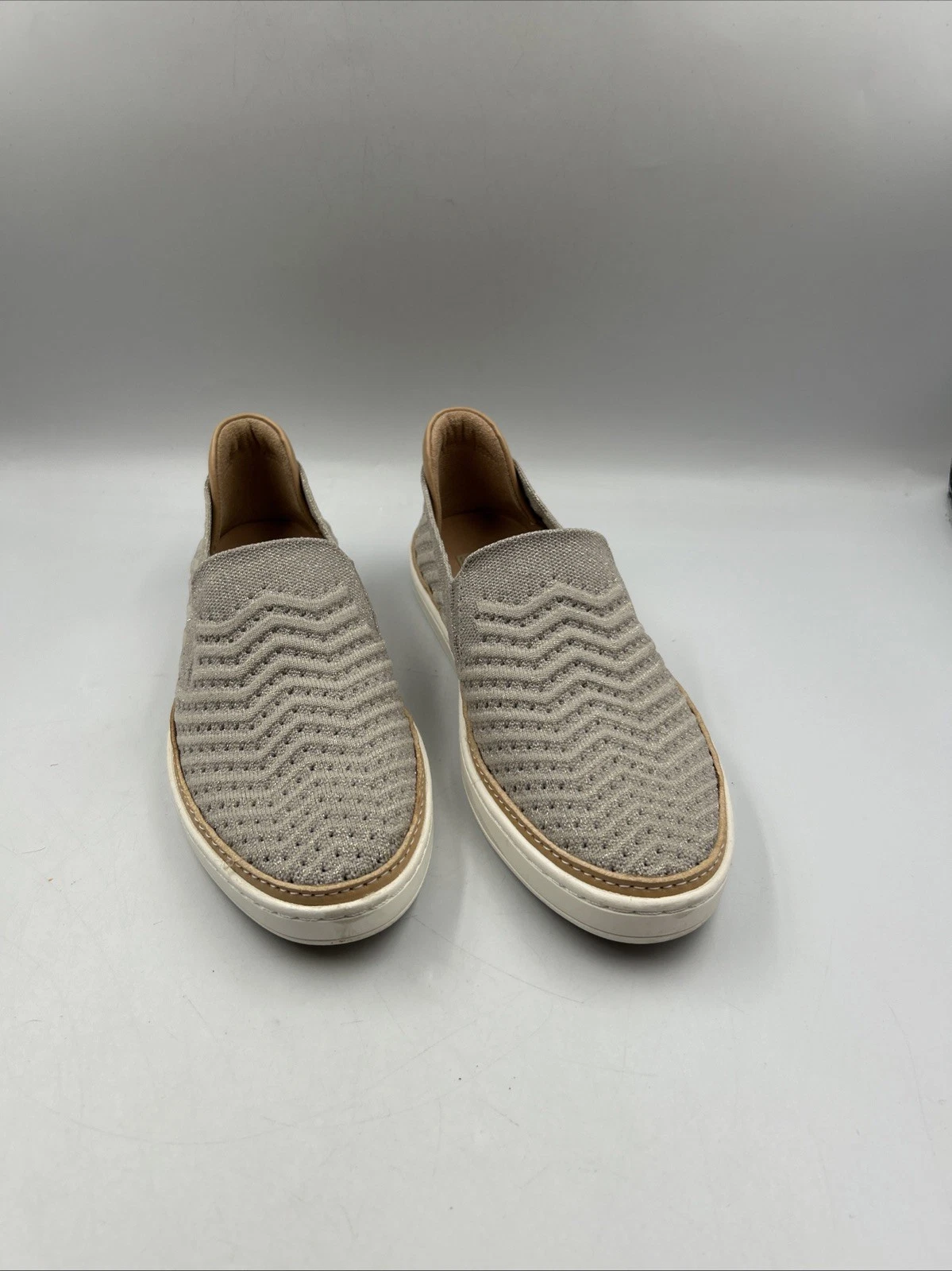 Mocassini UGG Sammy in maglia slip on donna US 8 grigio marrone comfort 1102560