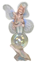 8.5” Rawcliffe J. Destefano Bubble Fairy Nimbus Pixie Vtg 1989