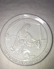 Frankoma Laid in a Manger 1969 Collectible Plate Signed John Frank Christmas