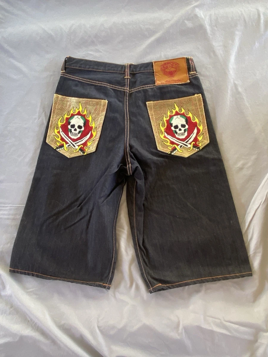 Ed Hardy Cotton Denim Shorts for Men for sale | eBay