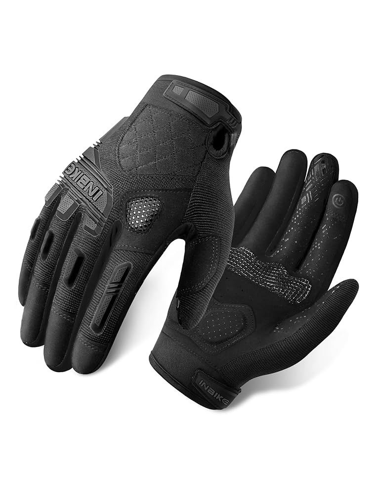 Guanti INBIKE MTB con Touchscreen e Protezione Nocche