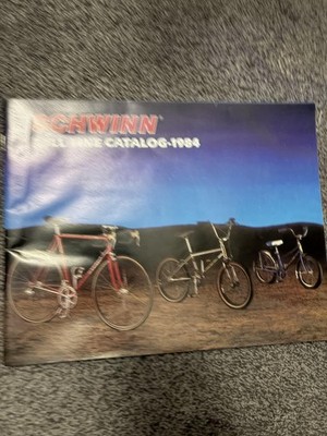 Vintage 1984 Schwinn Full-Line Catalog Brochure BMX Predator Sting