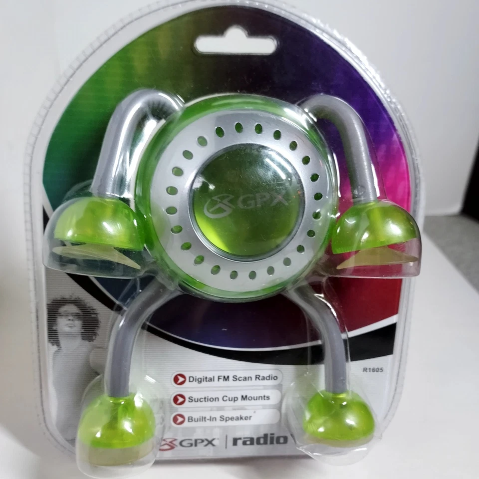 Radio Shack Digital Scan Radio Suction Cup Mounts Built-In Speaker - Sealed - Image 2 of 3