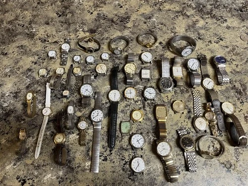 Vintage Timex Quartz Watch Lot Untested