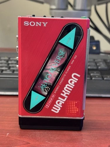 Vintage Sony WM-102 Walkman Cassette Player Working Japan