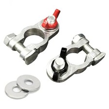 1 Pair Marine Terminal Ends Battery Terminal Endtop Post Battery Zinc-plated