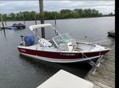 #ad 1984 Lund Tyee 16’ Aluminum Boat – 2005 Honda 75 HP Outboard $7000.00