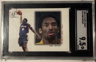 2000-01 Fleer Legacy - Kobe Bryant #10 Lakers SGC 9.5