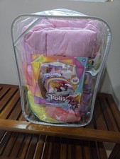 Dreamworks Trolls Band Together Reversible Microfiber Twin Bed Comforter NEW