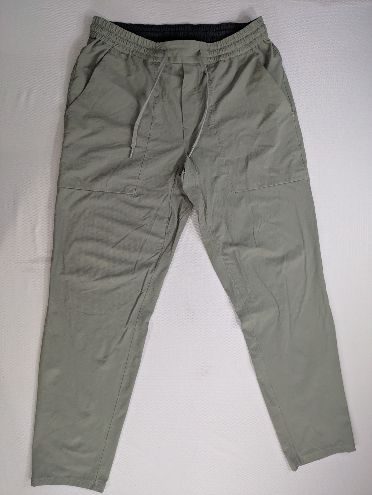 $128 LULULEMON - M5ACUS Green Bowline Stretch Ripstop ABC jogger Pants - Men's L