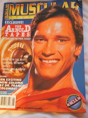 MUSCULAR Review DEVE Magazine August 1992 The Arnold Tapes