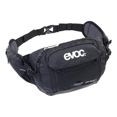 EVOC Hip Pack 3L with Air Flow Contact System, Ripstop Nylon, Black