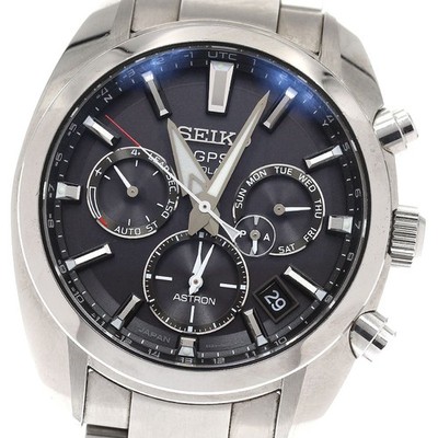 SEIKO Astron SBXC021/5X53-0AJ0 black Dial Solar Powered SEIKO Astron SBXC021/5X53-0AJ0 black Dial Solar Powered