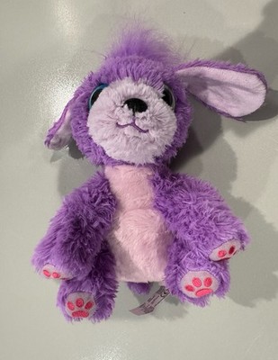 Little Live Pets Scruff-a-Luvs Purple Shaggy Dog Blue & Green Eye 8'' Plush