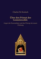 ÜBer Den Primat Des Gemeinwohls Charles De Koninck Taschenbuch Deutsch 2021