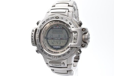 CASIO Pro Trek PRT-4000 Triple Sensor Titanium Uhr aus Japan