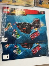 Lego Marvel And DC Lot 8 Sets Incomplete 76097 70911 76101 76059 76077 76048