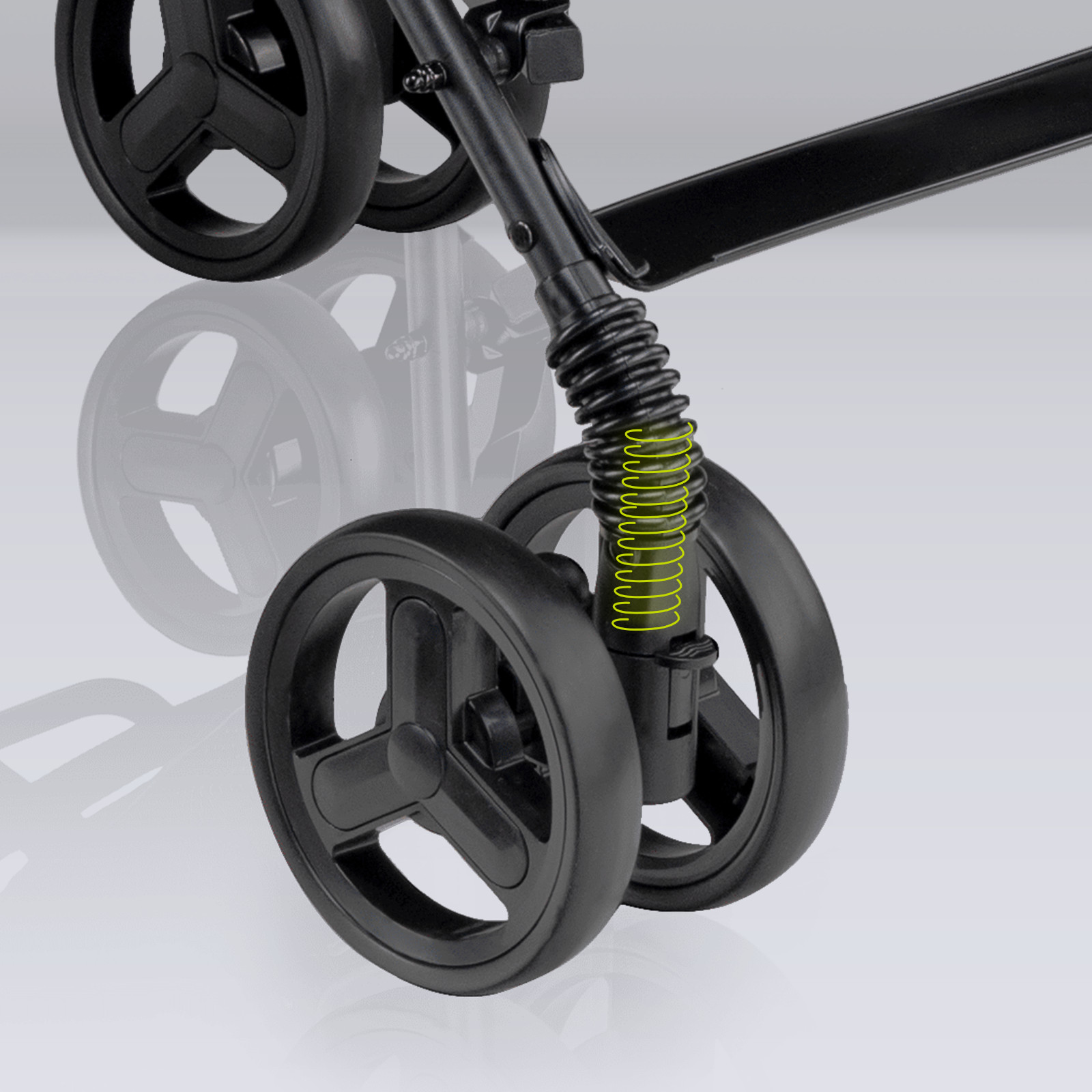 Elia Buggy passeggino pieghevole fino a 15 kg zanzariera cestello foto 2