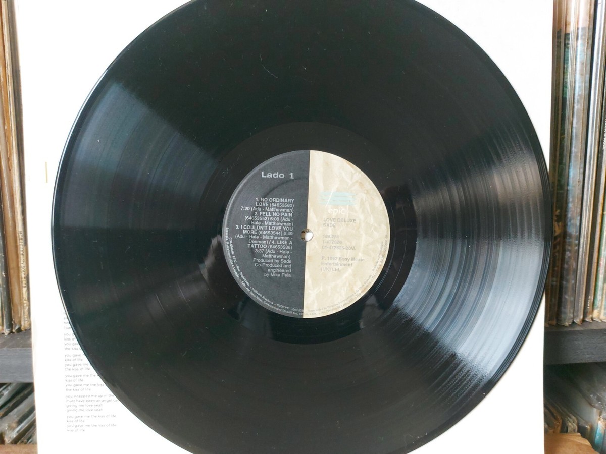 SADE LOVE DELUXE GLORIOUS FIRST PRESSING 1993 ORIGINAL VINYL LP | eBay