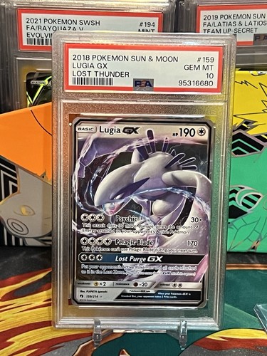Lugia GX (LOT 159) - EN - Lost Thunder (Neu (gemäss Beschreibung)) in