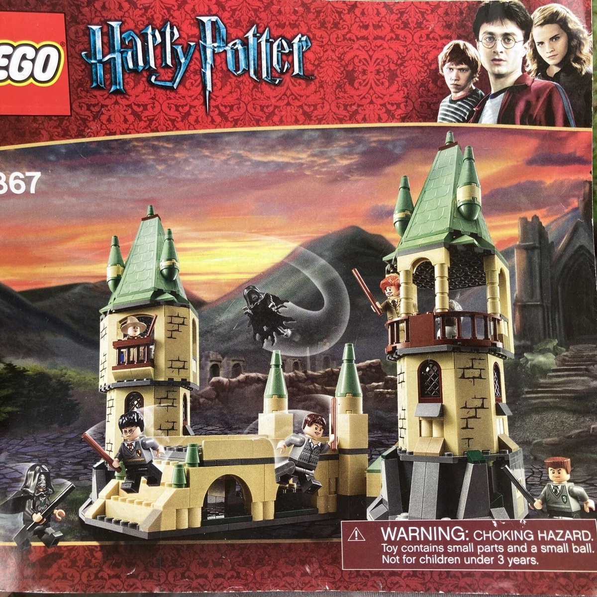 Harry Potter Lego Instruction Book Hogwarts Castle 4867 Manual Only