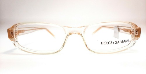 Dolce E Gabbana 462 Occhiale Da Vista oro trasparente rettangolare uomo  donna | eBay
