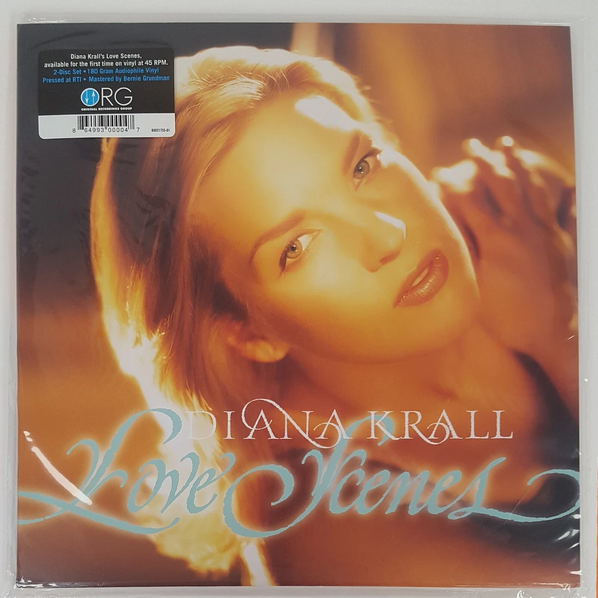 ORG Diana Krall Love Scenes 45rpm 2LP