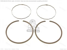 Yamaha CT1 Piston Ring Set 4th OS