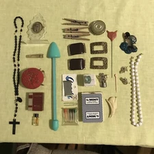 Lot 27 - Vintage Personal Religious Items 1950s. Each Item Described Below F