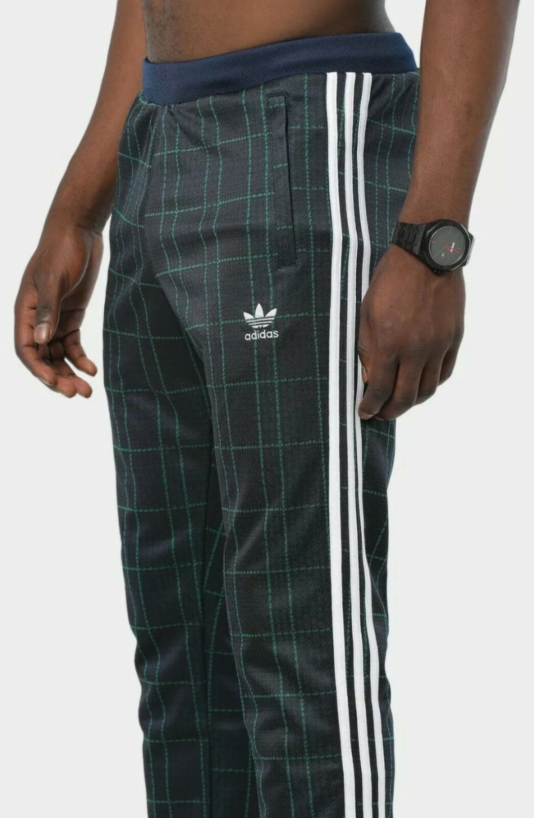 adidas tartan track pants