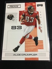 2007 Playoff  Black Proof ALGE CRUMPLER /5