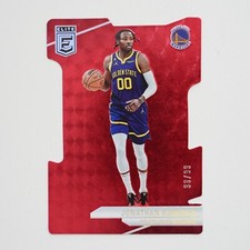 Jonathan Kuminga 2024 Donruss Elite Aspirations Red Die Cut /99 Arena